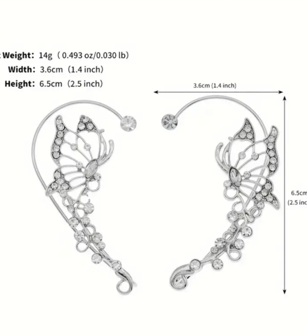 Fairy butterfly earring – Image 3